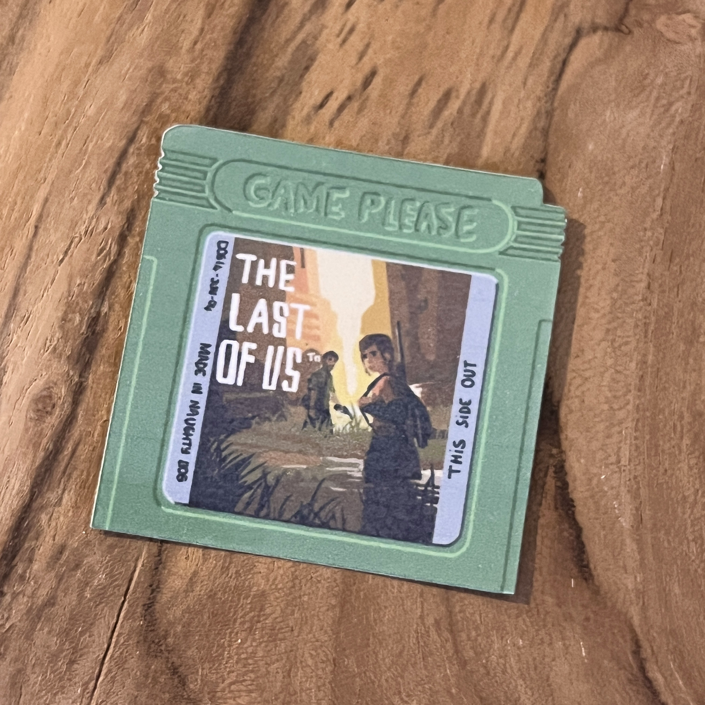 "TLOU on gameboy" stickers